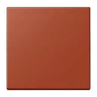 Кнопочный перекрестный выключатель 1 клавишный Jung LS 990 Les Couleurs Le Corbusier l'ocre rouge 507TU+LC99032110 507TU + LC99032110