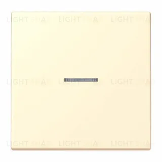 Переключатель 1 клавишный с подсветкой Jung LS 990 Les Couleurs Le Corbusier blanc 506u+90+LC990KO532001 506u + 90 + LC990KO532001