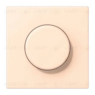 Светорегулятор поворотно-нажимной 100-1000 Вт. Jung Le Corbusier terre sienne pale 211GDE+LC194032123 211GDE + LC194032123