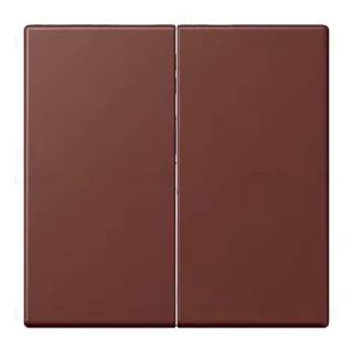 Выключатель 2 клавишный Jung LS 990 Les Couleurs Le Corbusier terre sienne brulee 31 505u+LC99532120 505u + LC99532120