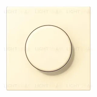 Светорегулятор поворотно-нажимной 100-1000 Вт. Jung Le Corbusier blanc 211GDE+LC194032001 211GDE + LC194032001