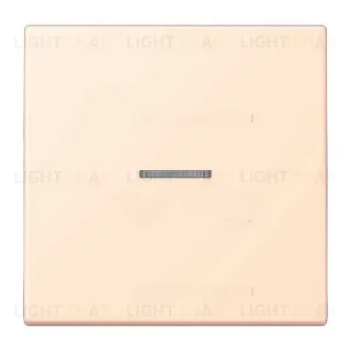 Выключатель 1 клавишный с подсветкой Jung LS 990 Les Couleurs Le Corbusier terre sienne pale 501u+90+LC990KO532123 501u + 90 + LC990KO532123