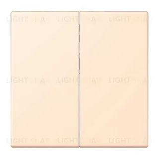 Выключатель 2 клавишный Jung LS 990 Les Couleurs Le Corbusier terre sienne pale 505u+LC99532123 505u + LC99532123