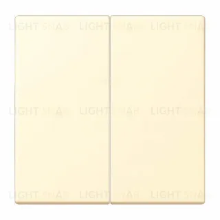 Переключатель 2 клавишный Jung LS 990 Les Couleurs Le Corbusier blanc 509u+LC99532001 509u + LC99532001