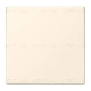 Кнопочный перекрестный выключатель 1 клавишный Jung LS 990 Les Couleurs Le Corbusier blank ivoire 507TU+LC9904320B 507TU + LC9904320B
