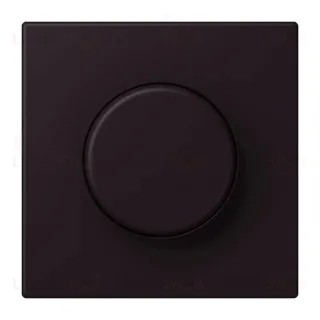 Светорегулятор поворотно-нажимной 100-1000 Вт. Jung Le Corbusier noir d'ivoire 211GDE+LC19404320E 211GDE + LC19404320E