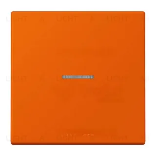 Выключатель 1 клавишный с подсветкой Jung LS 990 Les Couleurs Le Corbusier orange vif 501u+90+LC990KO54320S 501u + 90 + LC990KO54320S