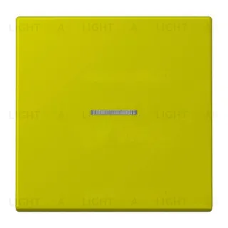Выключатель 1 клавишный с подсветкой Jung LS 990 Les Couleurs Le Corbusier vert olive vif 501u+90+LC990KO54320F 501u + 90 + LC990KO54320F