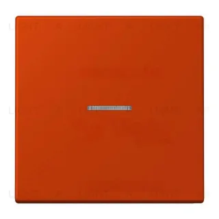 Переключатель 1 клавишный с подсветкой Jung LS 990 Les Couleurs Le Corbusier rouge vermillon 59 506u+90+LC990KO54320A 506u + 90 + LC990KO54320A