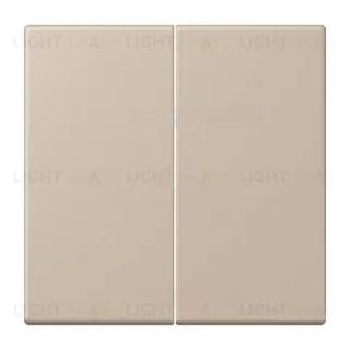Переключатель 2 клавишный Jung LS 990 Les Couleurs Le Corbusier ombre naturelle claire 509u+LC99532142 509u + LC99532142
