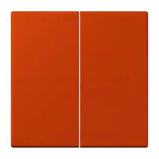 Выключатель 2 клавишный Jung LS 990 Les Couleurs Le Corbusier rouge vermillon 59 505u+LC9954320A 505u + LC9954320A