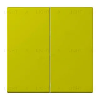Переключатель 2 клавишный Jung LS 990 Les Couleurs Le Corbusier vert olive vif 509u+LC9954320F 509u + LC9954320F