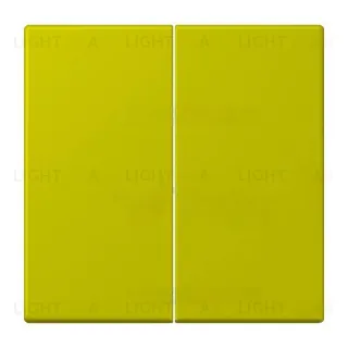 Кнопочный переключатель 2 клавишный Jung LS 990 Les Couleurs Le Corbusier vert olive vif 509TU+LC9954320F 509TU + LC9954320F
