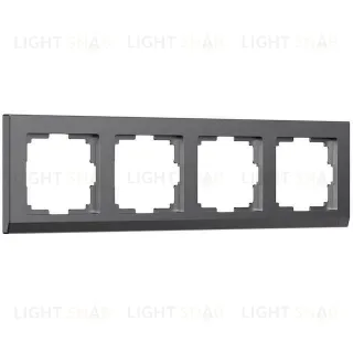 Рамка четверная Werkel Stark, графит матовый a063118 a063118