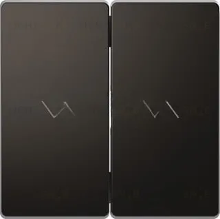 Выключатель управления жалюзи клавишный Merten D-life, 10А/250В, антрацит MTN3715-0000+MTN3855-6034 MTN3715-0000 + MTN3855-6034