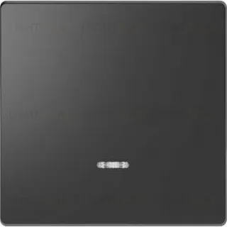 Выключатель одноклавишный с подсветкой Merten D-life 10А/250В, антрацит MTN3131-0000+MTN3320-6034 MTN3131-0000 + MTN3320-6034