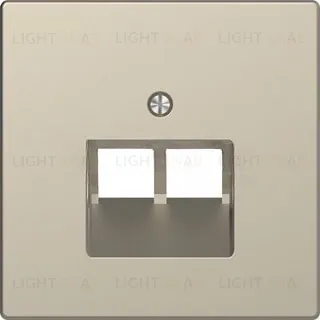 Розетка компьютерная двойная Merten D-life RJ45 6-й кат., сахара epuae8-8upok6+MTN4522-6033 epuae8-8upok6 + MTN4522-6033