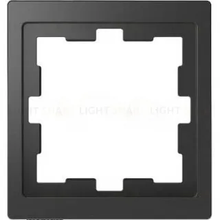 Рамка одинарная Merten D-life антрацит MTN4010-6534 MTN4010-6534