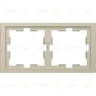 Рамка двойная Merten D-life сахара MTN4020-6533 MTN4020-6533