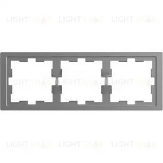 Рамка тройная Merten D-life нержавеющая сталь MTN4030-6536 MTN4030-6536