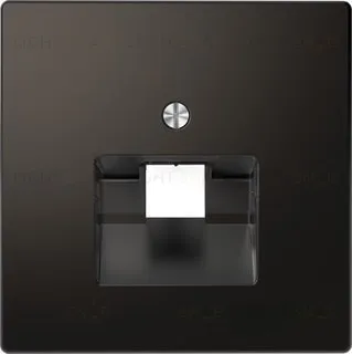 Розетка компьютерная одинарная Merten D-life RJ45 6-й кат., антрацит EPUAE8UPOK6+MTN4521-6034 EPUAE8UPOK6 + MTN4521-6034