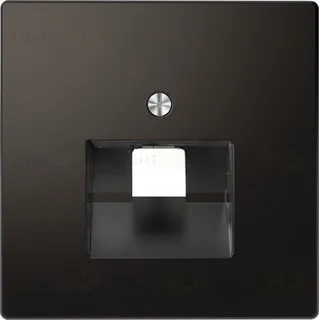 Розетка телефонная одинарная Merten D-life RJ11, антрацит EPUAE8UPO+MTN4521-6034 EPUAE8UPO + MTN4521-6034