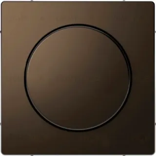 Светорегулятор поворотно-нажимной универсальный Merten D-life LED 4-200Вт, 4-400 Вт. для ламп накал. и галог., мокко MTN5134-0000+MTN5250-6052 MTN5134-0000 + MTN5250-6052