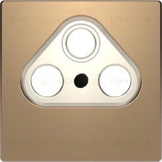 Телевизионная TV-SAT-FM розетка оконечная Merten D-life, шампань металл MTN466097+MTN4123-6051 MTN466097 + MTN4123-6051