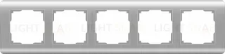 Рамка пятерная Werkel Stream, серебряный a051272 a051272
