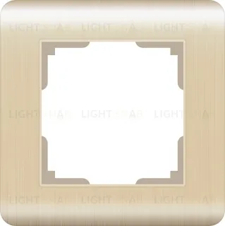 Рамка одинарная Werkel Stream, шампань a051284 a051284