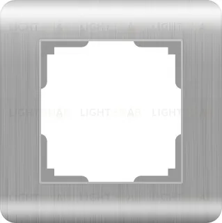 Рамка одинарная Werkel Stream, серебряный a051283 a051283