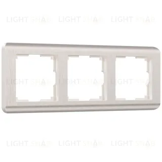 Рамка тройная Werkel Stream, перламутровый a051265 a051265