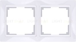 Рамка двойная Werkel Snabb, белый a051305 a051305