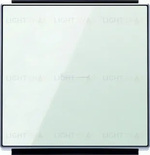 Выключатель одноклавишный с подсветкой ABB Sky, 10 А, белое стекло 2CLA810100A1001+2CLA819202A1001+2CLA850130A2101 2CLA810100A1001 + 2CLA819202A1001 + 2CLA850130A2101