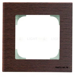 Рамка одинарная ABB Sky, венге 2CLA857100A2101 2CLA857100A2101