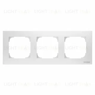 Рамка тройная ABB Sky, белый 2CLA857300A1101 2CLA857300A1101