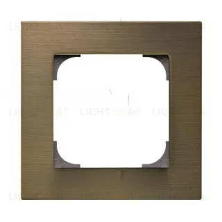 Рамка одинарная ABB Sky, античная латунь 2CLA857100A1201 2CLA857100A1201