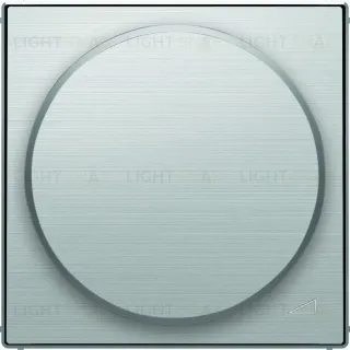 Светорегулятор поворотно-нажимной для LED ABB Sky (светодиодный), 4-100 Вт/ВА, нержавеющая сталь 2CKA006512A0335+2CLA856020A1401 2CKA006512A0335 + 2CLA856020A1401