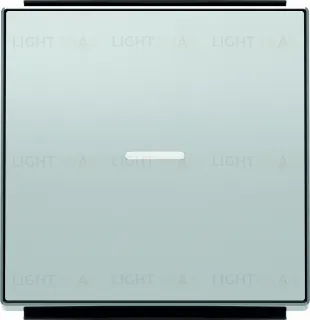 Переключатель одноклавишный с подсветкой ABB Sky (с 2-х мест) 10А, серебряный 2CLA810200A1001+2CLA819202A1001+2CLA850130A1301 2CLA810200A1001 + 2CLA819202A1001 + 2CLA850130A1301