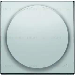 Светорегулятор поворотно-нажимной для LED ABB Sky (светодиодный), 4-100 Вт/ВА, серебряный 2CKA006512A0335+2CLA856020A1301 2CKA006512A0335 + 2CLA856020A1301