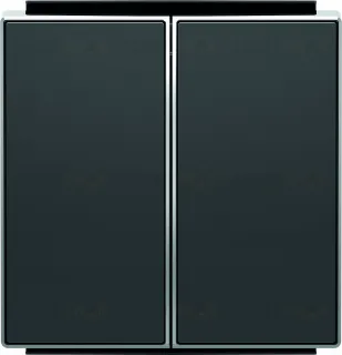 Выключатель двухклавишный ABB Sky, 10 А, черный бархат 2CLA811100A1001+2CLA851100A1501 2CLA811100A1001 + 2CLA851100A1501