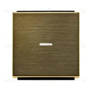 Переключатель одноклавишный с подсветкой ABB Sky (с 2-х мест) 10А, античная латунь 2CLA810200A1001+2CLA819202A1001+2CLA850130A1201 2CLA810200A1001 + 2CLA819202A1001 + 2CLA850130A1201