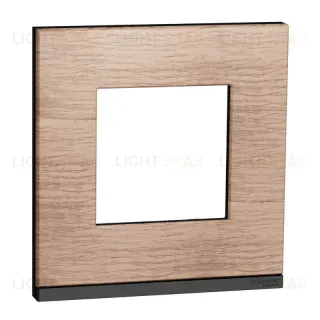 Рамка одинарная Schneider Electric Unica Pure, дуб-антрацит NU600284 NU600284