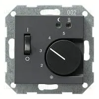 Терморегулятор Gira с выносным датчиком, для электрического теплого пола, 10A/230B FTR231+149428 FTR231 + 149428