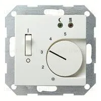 Терморегулятор Gira с выносным датчиком, для электрического теплого пола, 10A/230B FTR231+149427 FTR231 + 149427