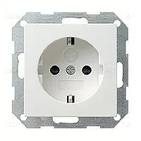 Розетка с заземлением с защитой от детей Gira 16А/250В 445327 445327
