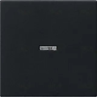 Выключатель одноклавишный универс. с подсветкой Gira (вкл/выкл с 2-х мест) 10А/250В, черный матовый 010600+099600+0290005 010600 + 099600 + 0290005