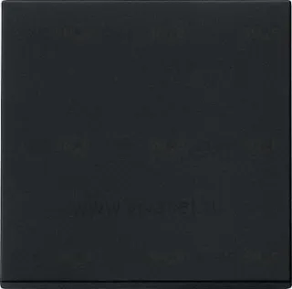 Выключатель одноклавишный универсальный Gira (вкл/выкл с 2-х мест) 10А/250В, черный матовый 010600+0296005 010600 + 0296005