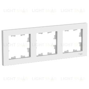 Рамка тройная Schneider Electric Atlasdesign, белый ATN000103 ATN000103