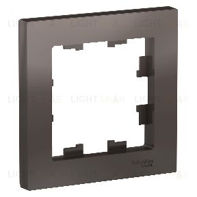 Рамка одинарная Schneider Electric Atlasdesign, мокко ATN000601 ATN000601